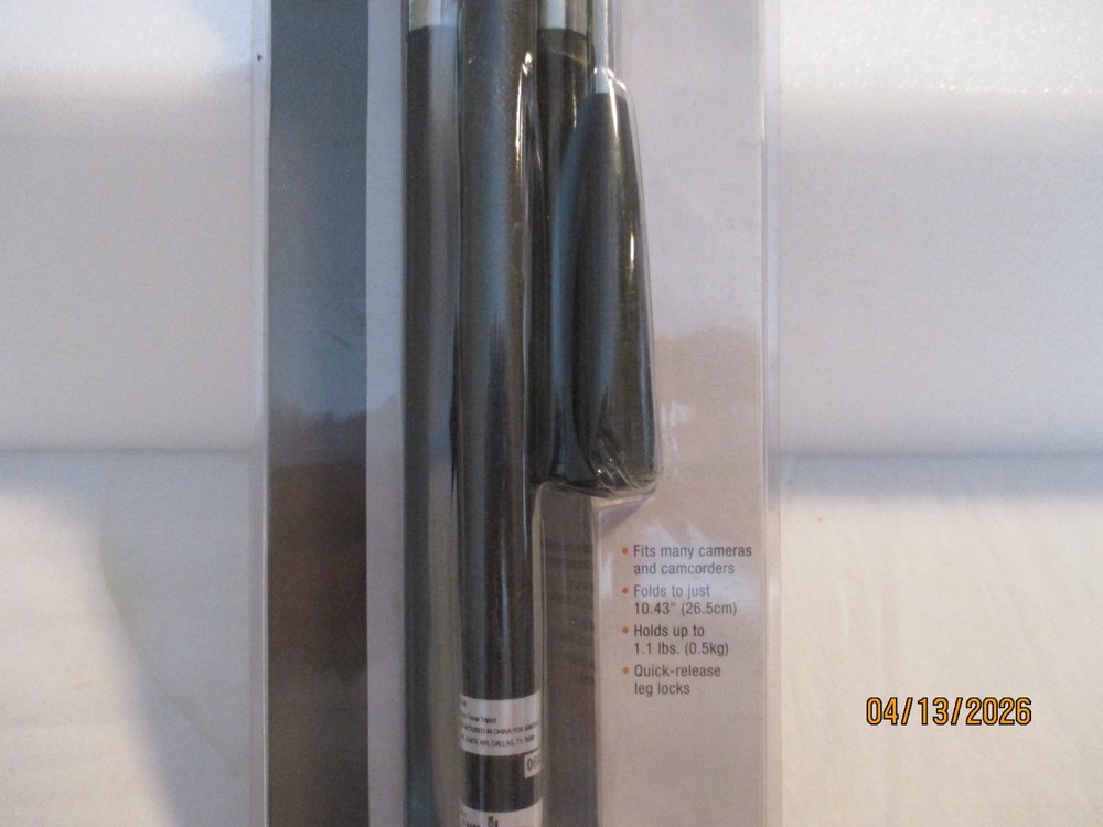 Home Compact Tripod Extends up to 41" Quick-Release Leg Locks