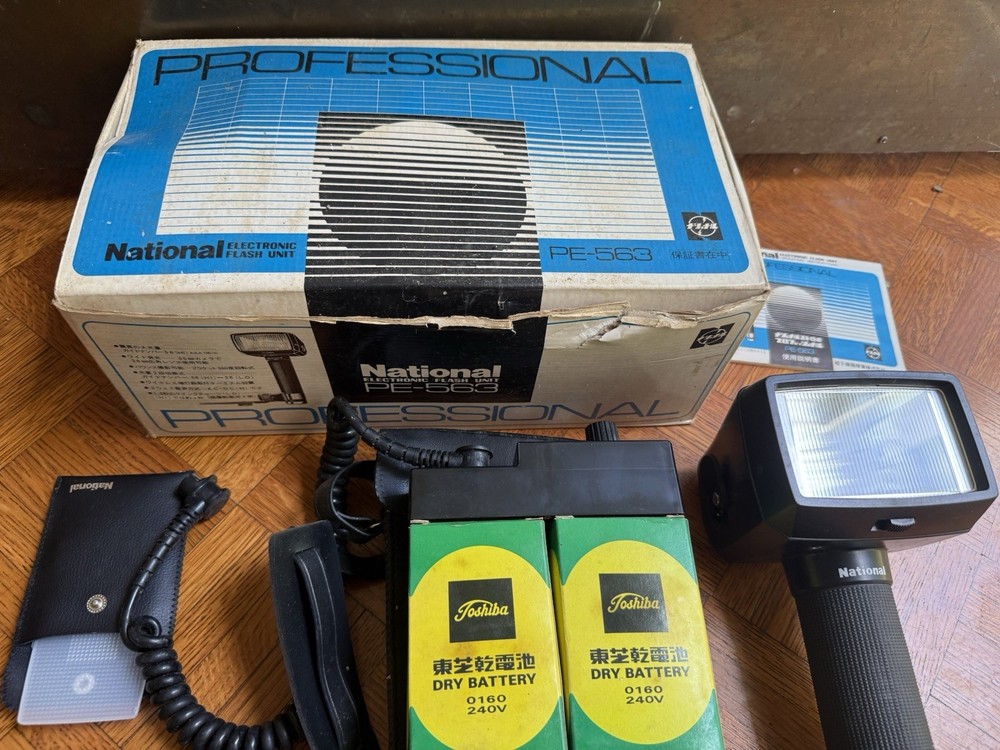 National Professional Electronic Flash /Arm/Voltage Box And More…untested