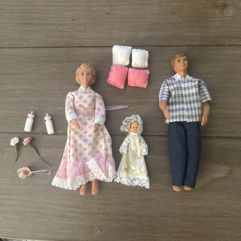 Dollhouse Miniature Figures Approximately 5 3/4”
