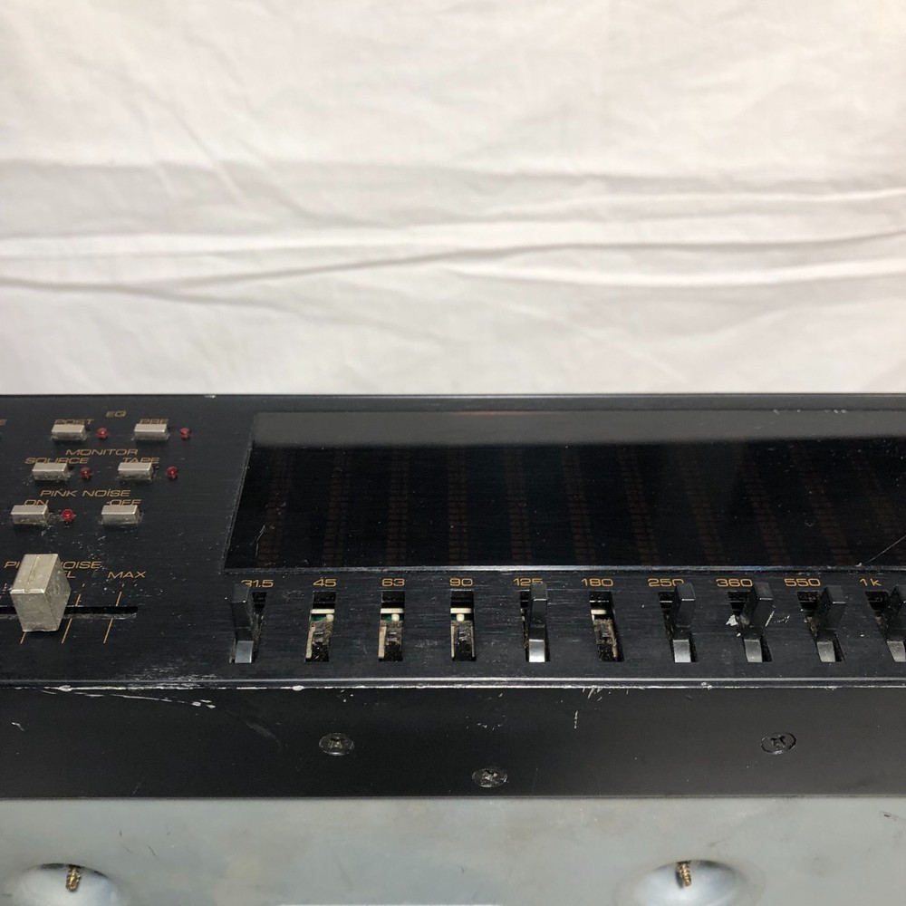 DBX 14/10 Computerized Equalizer / Analyzer Turns On (Untested)