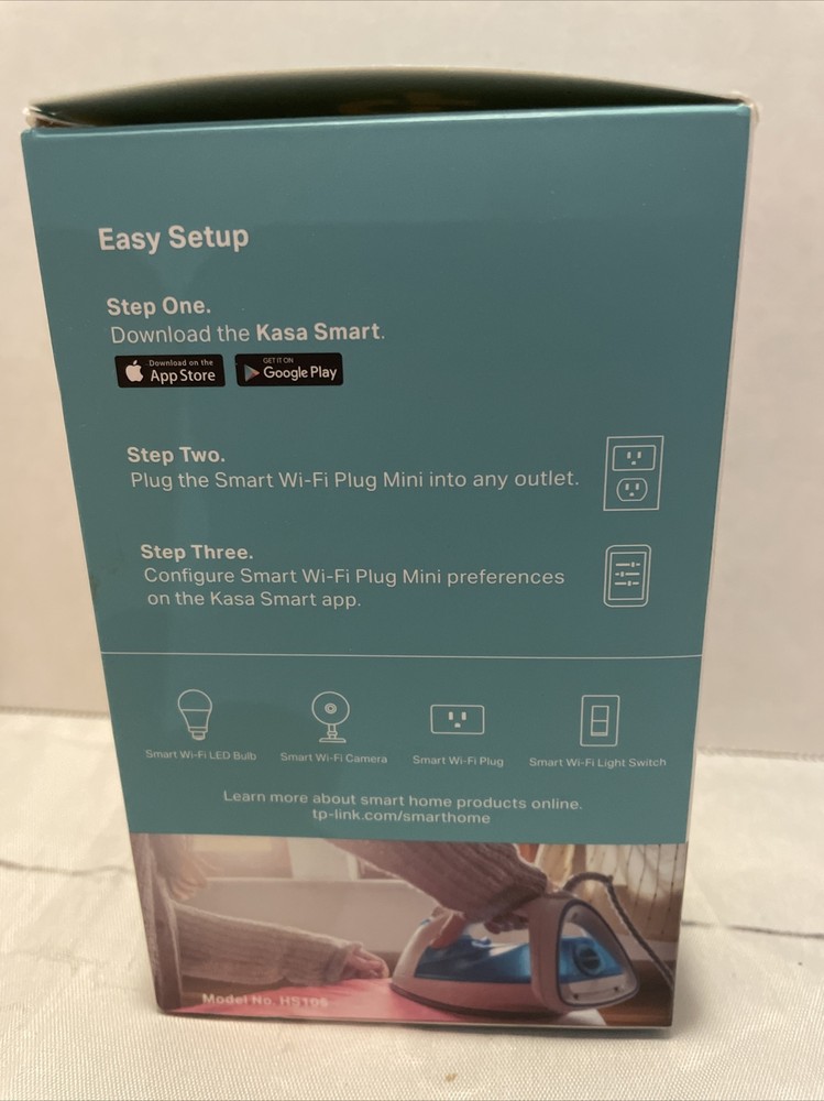 TP-Link Kasa Wi-Fi Smart Plug Mini Alexa & Google Compatible