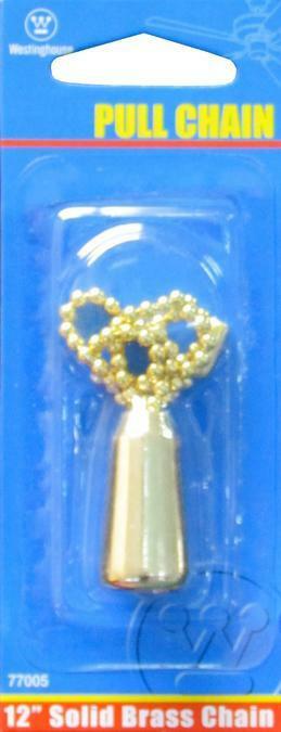 Solid Brass Teardrop Pull Chain