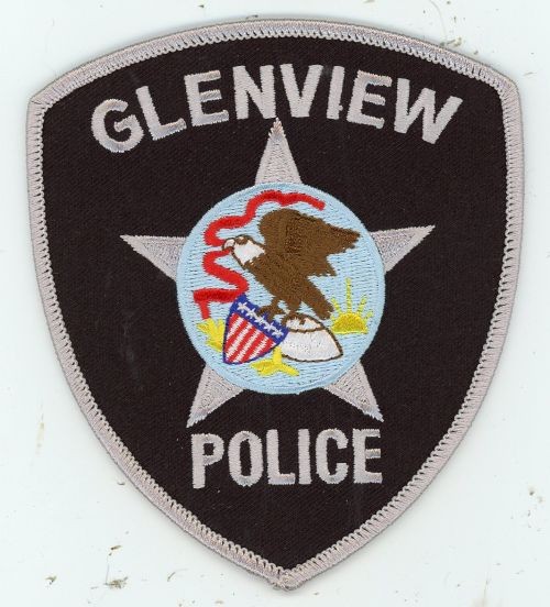 ILLINOIS IL GLENVIEW POLICE NICE SHOULDER PATCH SHERIFF