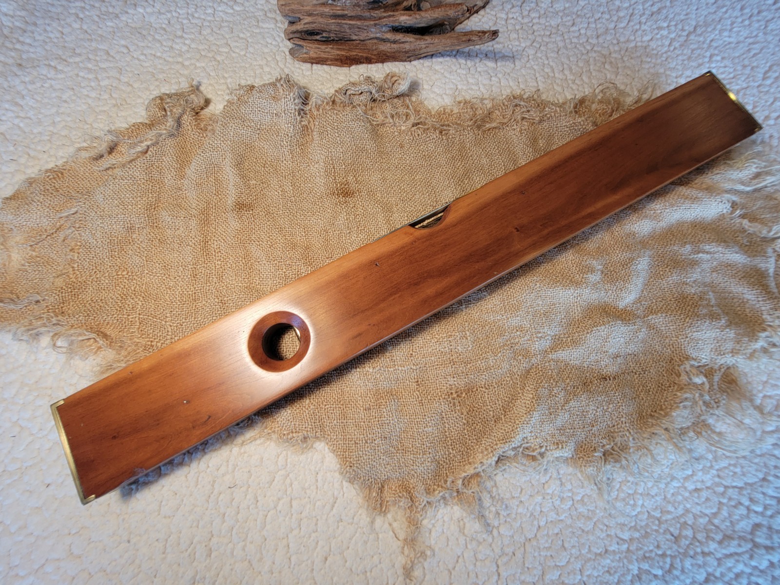 Antique STANLEY No. 3 Level 100% Restoration 26" Cherry Exc.