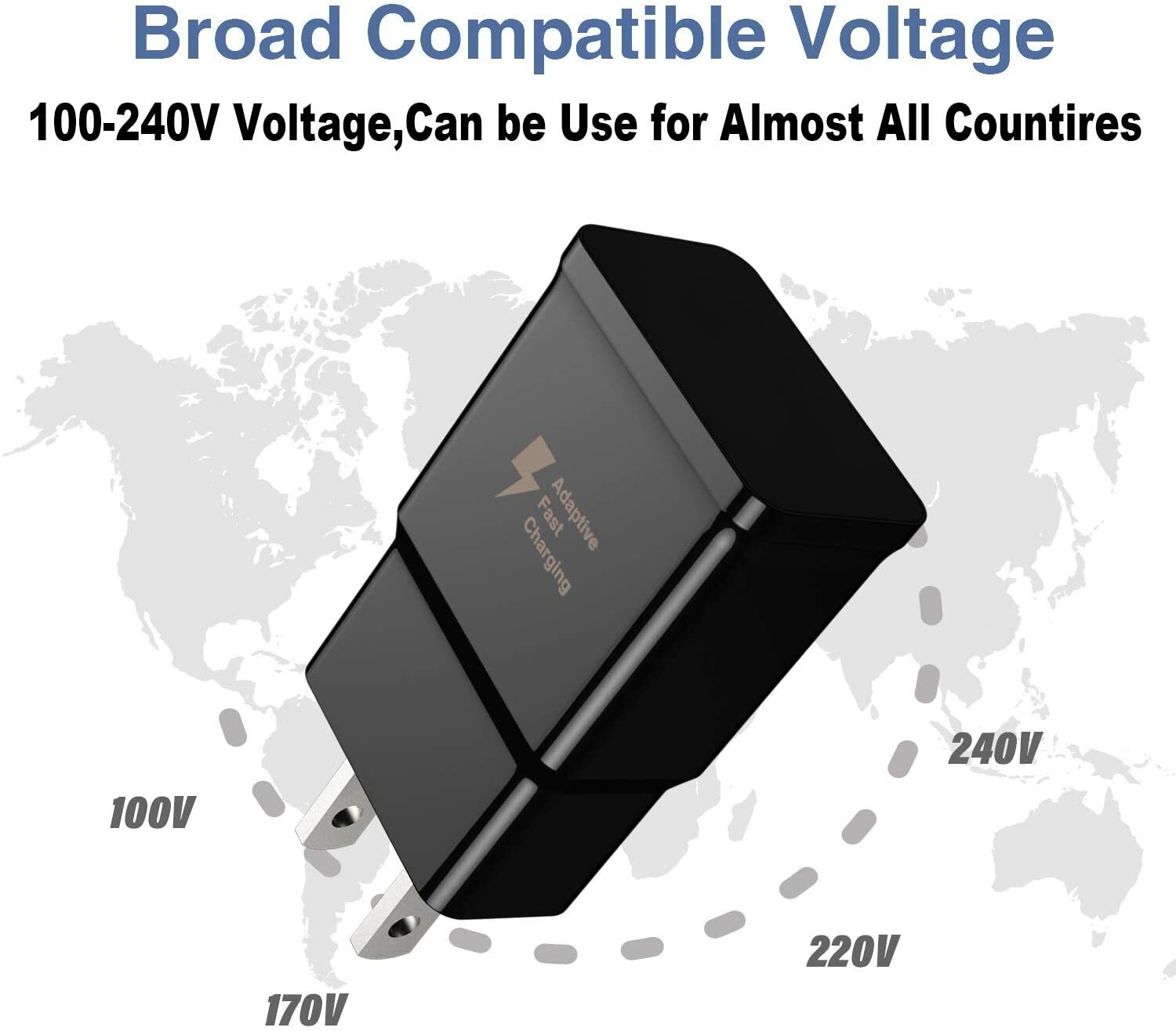 For Samsung S25 S24 S23 S22 S21 20 Fast Charger Plug USB Power Adapter Block Lot