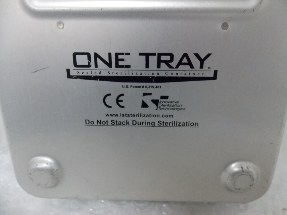 ONE TRAY SEALED STERILIZATION CONTAINER (LAM-1612)