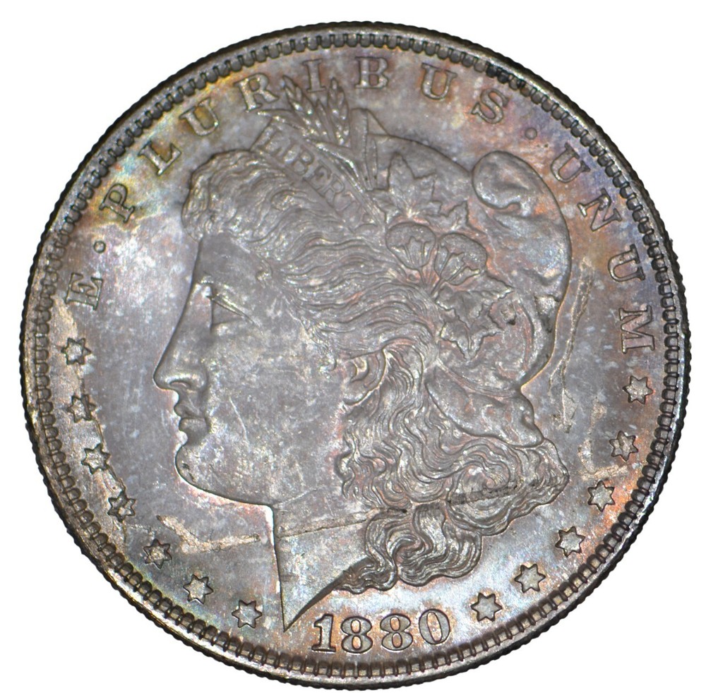 1880-S Morgan Silver Dollar ~ Uncirculated