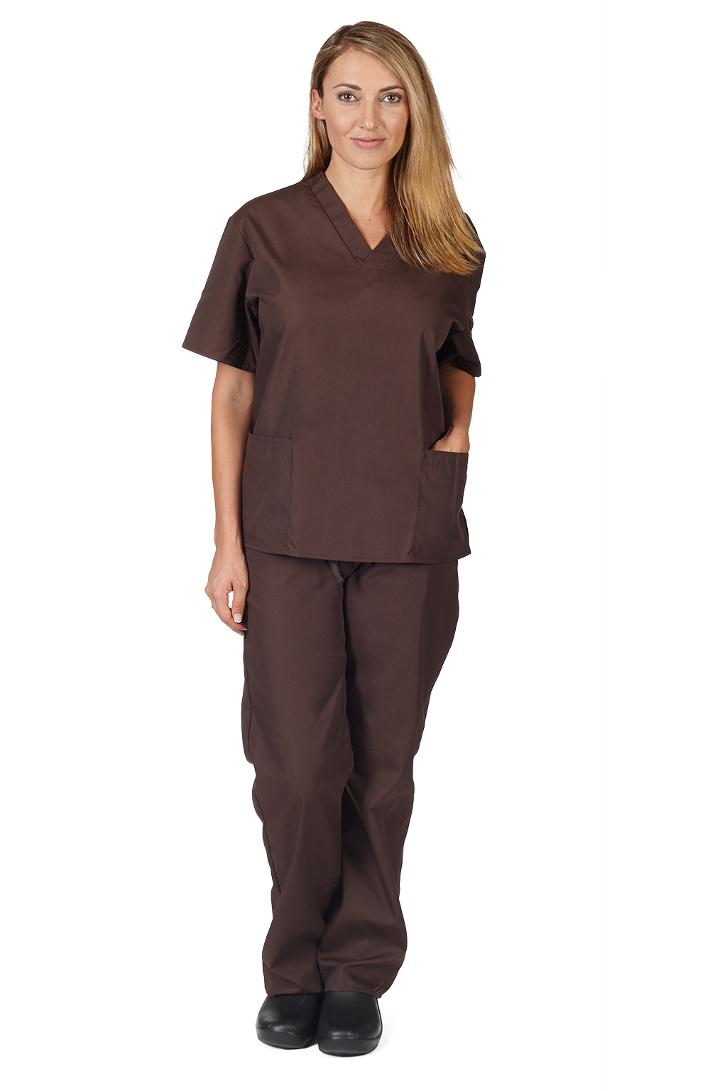 Medical Nursing Scrub Set NATURAL UNIFORMS Men Women Unisex Top Pants Hospital