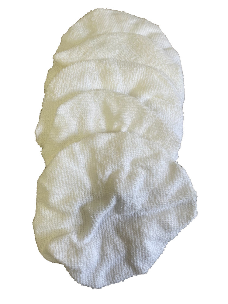 5Pc Terry Bonnet 7"