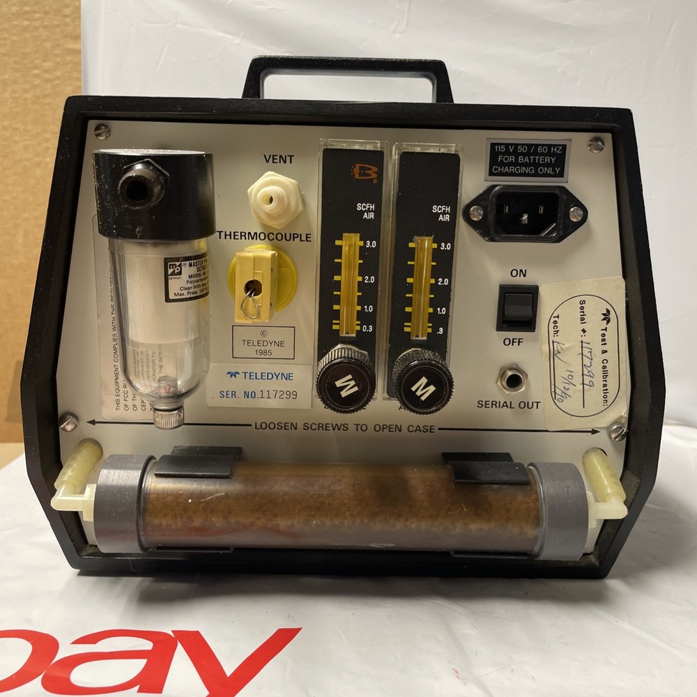 TELEDYNE ANALYTICAL INSTRUMENTS MAX5 PORTABLE COMBUST ANALYZER *PLEASE READ* W92