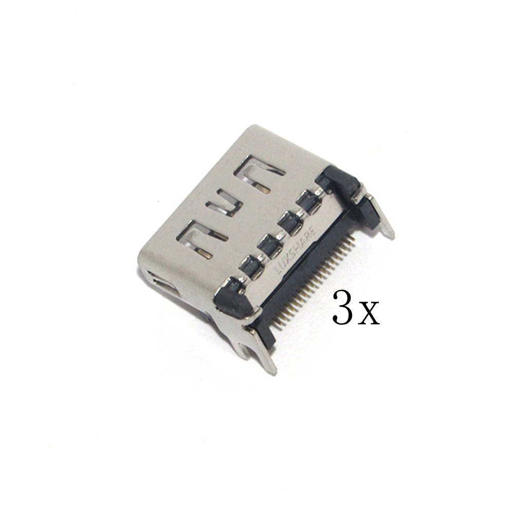 3 Pcs PS5 HDMI Port Socket Connector Replacement Part Playstation 5 Interface