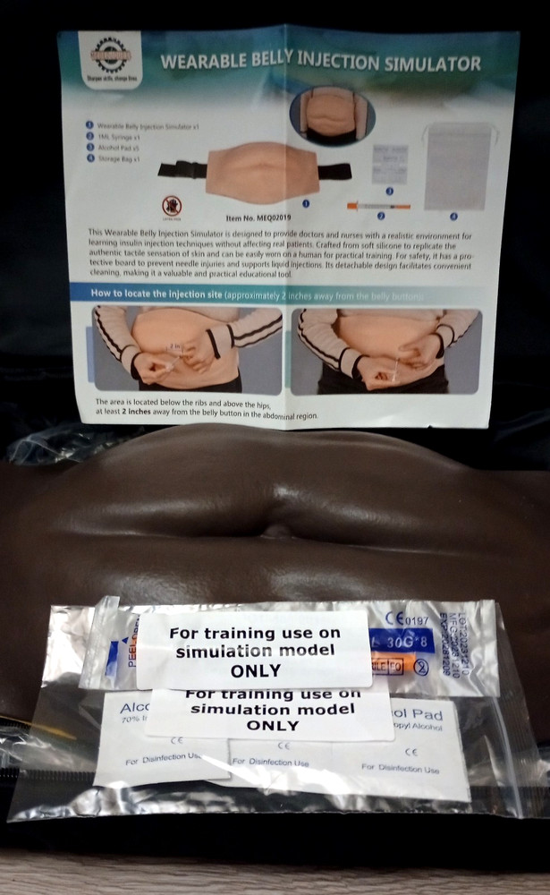 Belly Injection Simulator Subcutaneous Injection Training For Nursing Students