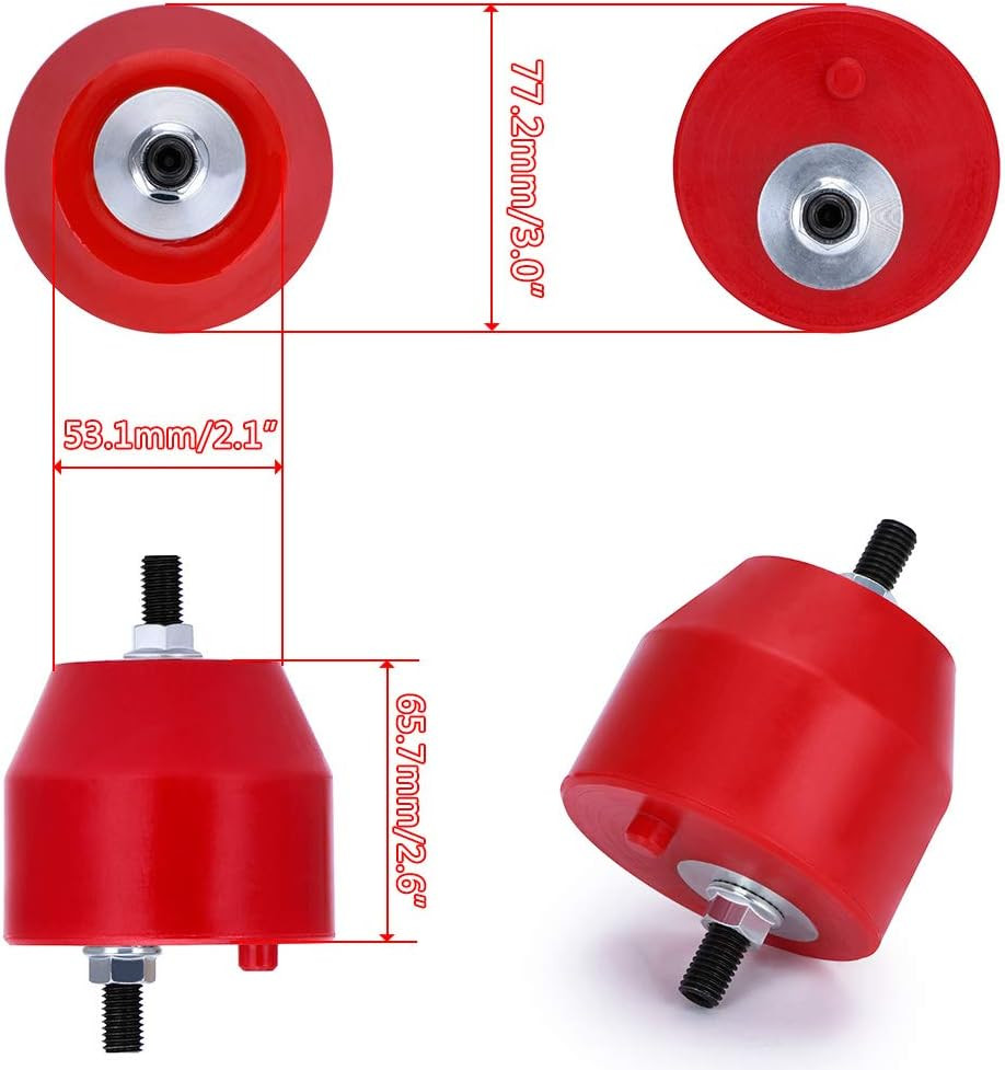 Engine Motor + Transmission Mounts Kit Bushing For BMW E30 E36 E46 E85 S50 Poly