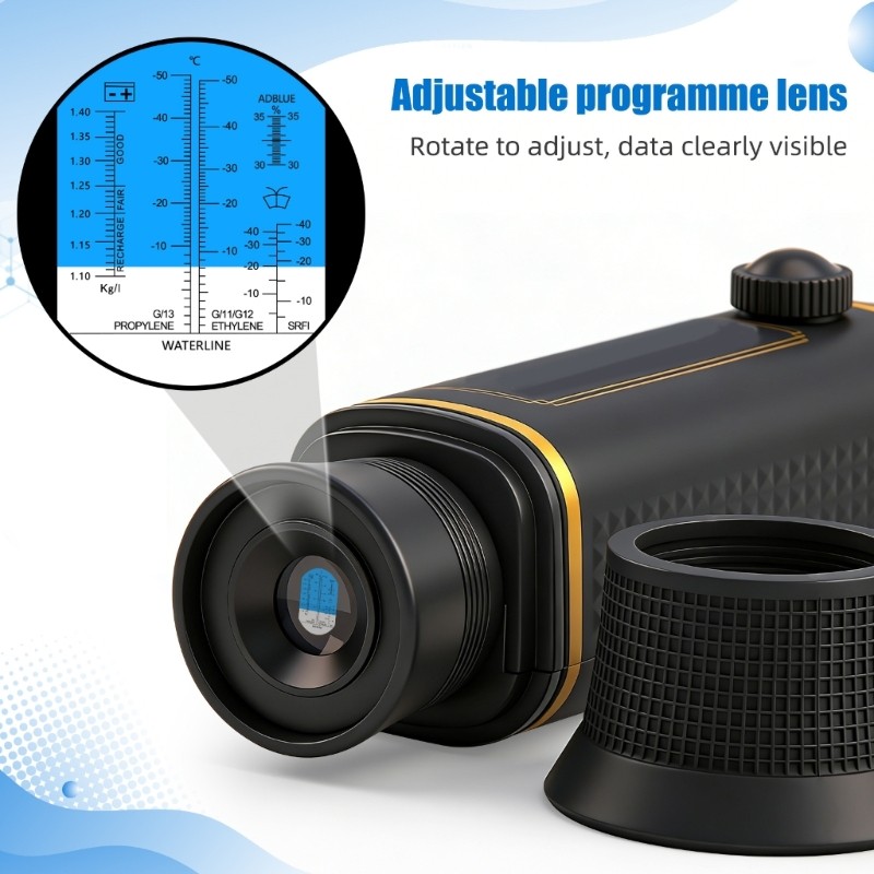 Portable Handheld Refractometer For Car Maintenance And Engineering Use