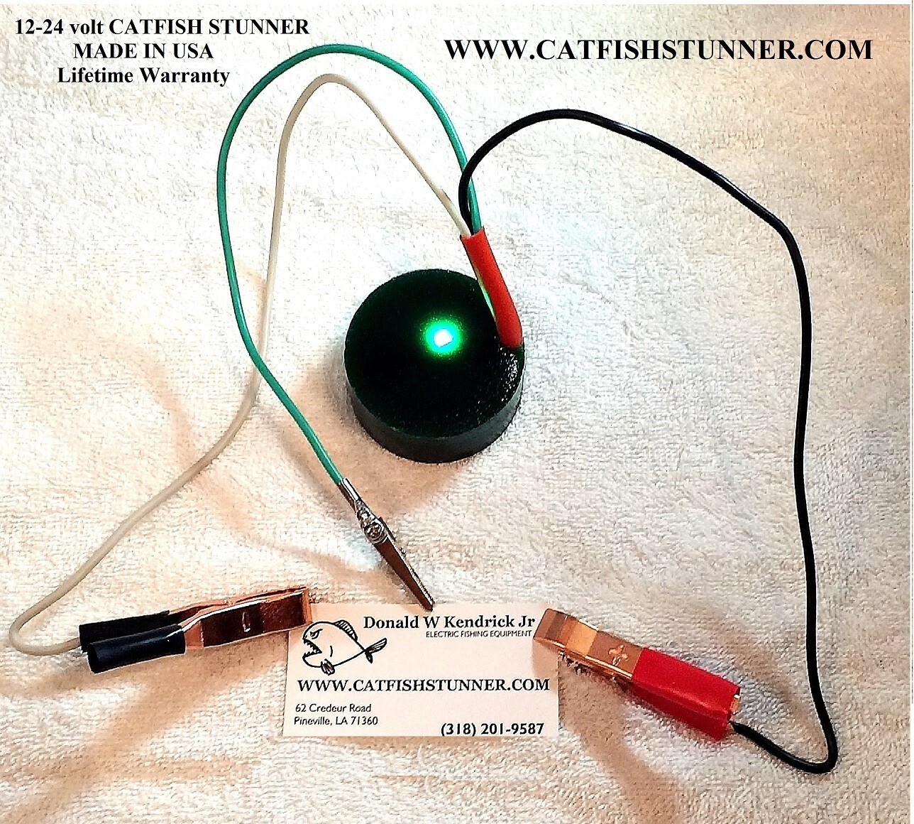 Catfish Electro Fisher Fish Shocker Stunner