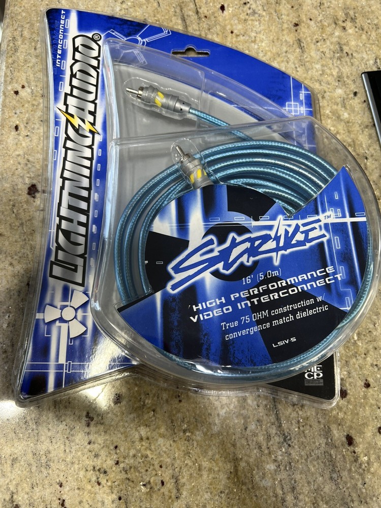 Lightning Audio High Performance Interconnect RCA 16 Feet