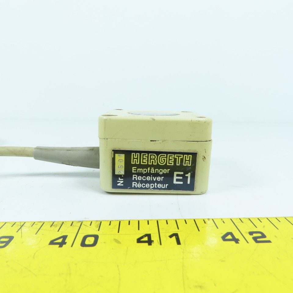 Hergeth E1 MES 5968-2 Receiver W/ Lead