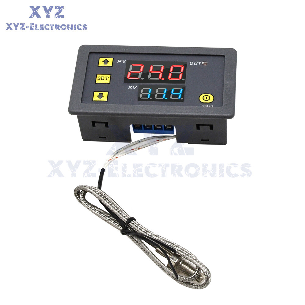 W3230 AC110-220V Digital Temperature Controller K-Type Thermocouple Sensor