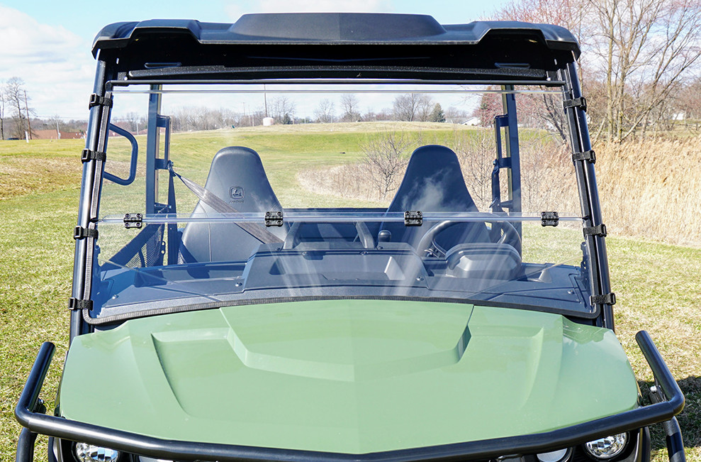 John Deere Gator 835/865 Scratch Resistant Folding Windshield