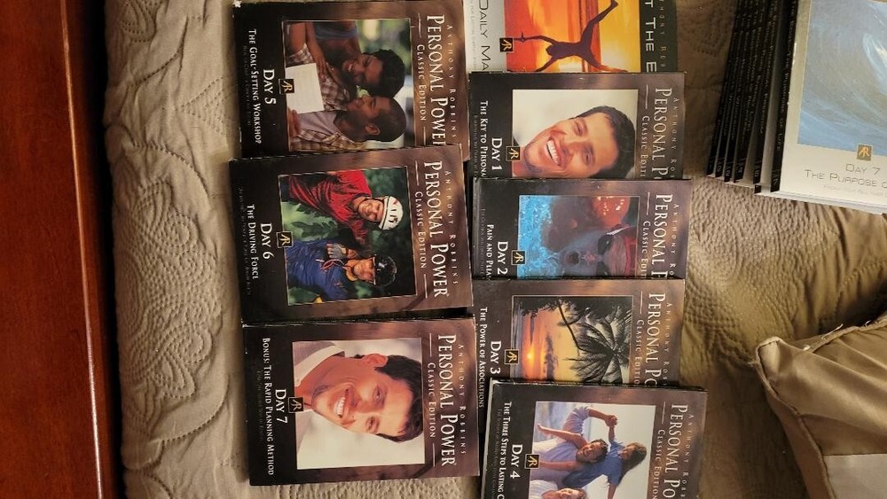 ANTHONY ROBBINS TWO SETS "GET THE EDGE"