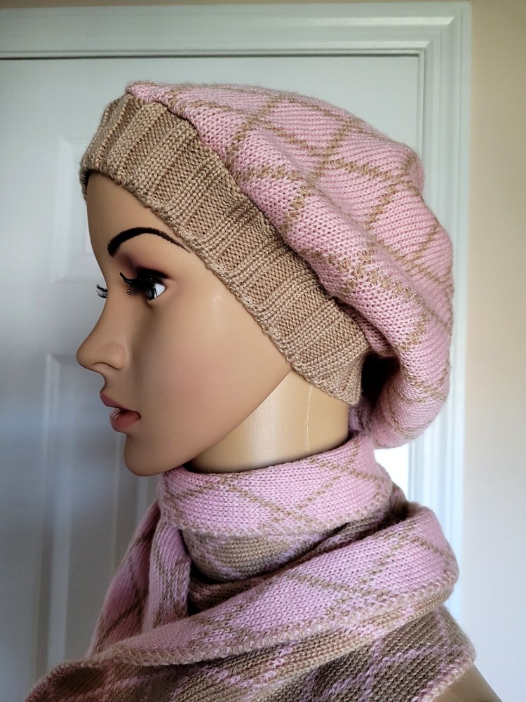 Winter Hat and Scarf Matching Set