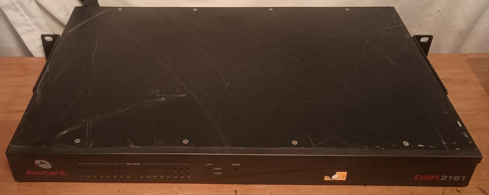 AVOCENT DSR1010 16 PORT IP KVM SWITCH