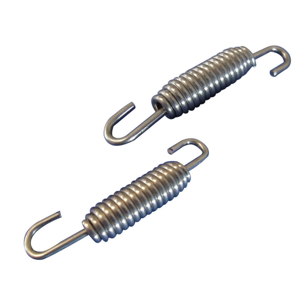 4 Pieces 55mm Exhaust spring Pipe Muffler Springs Swivel 55mm Motorcycle D