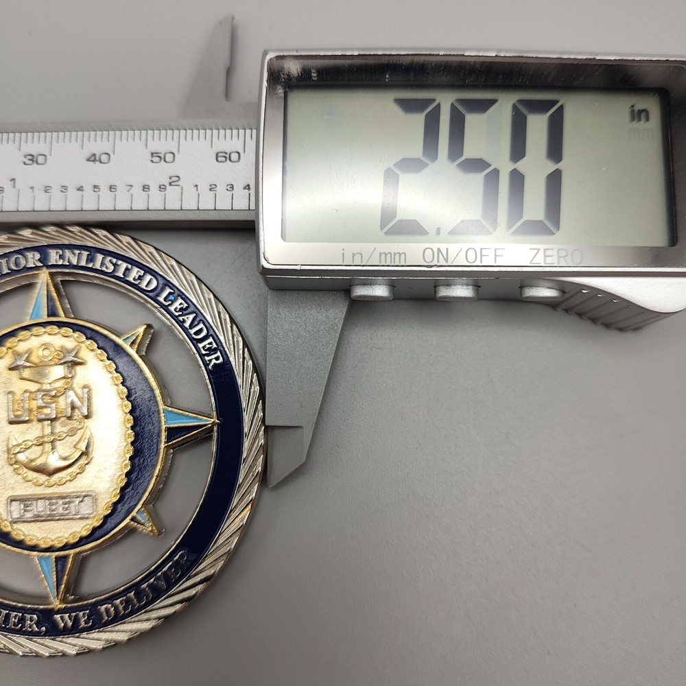 USN Transportation Command Challenge Coin
