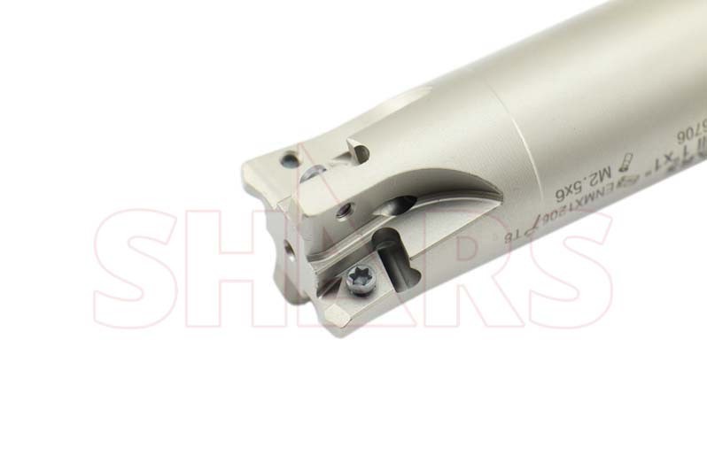 Shars 1" Multi-Purpose Coolant Thru Indexable End Mill ENMX Insert ![