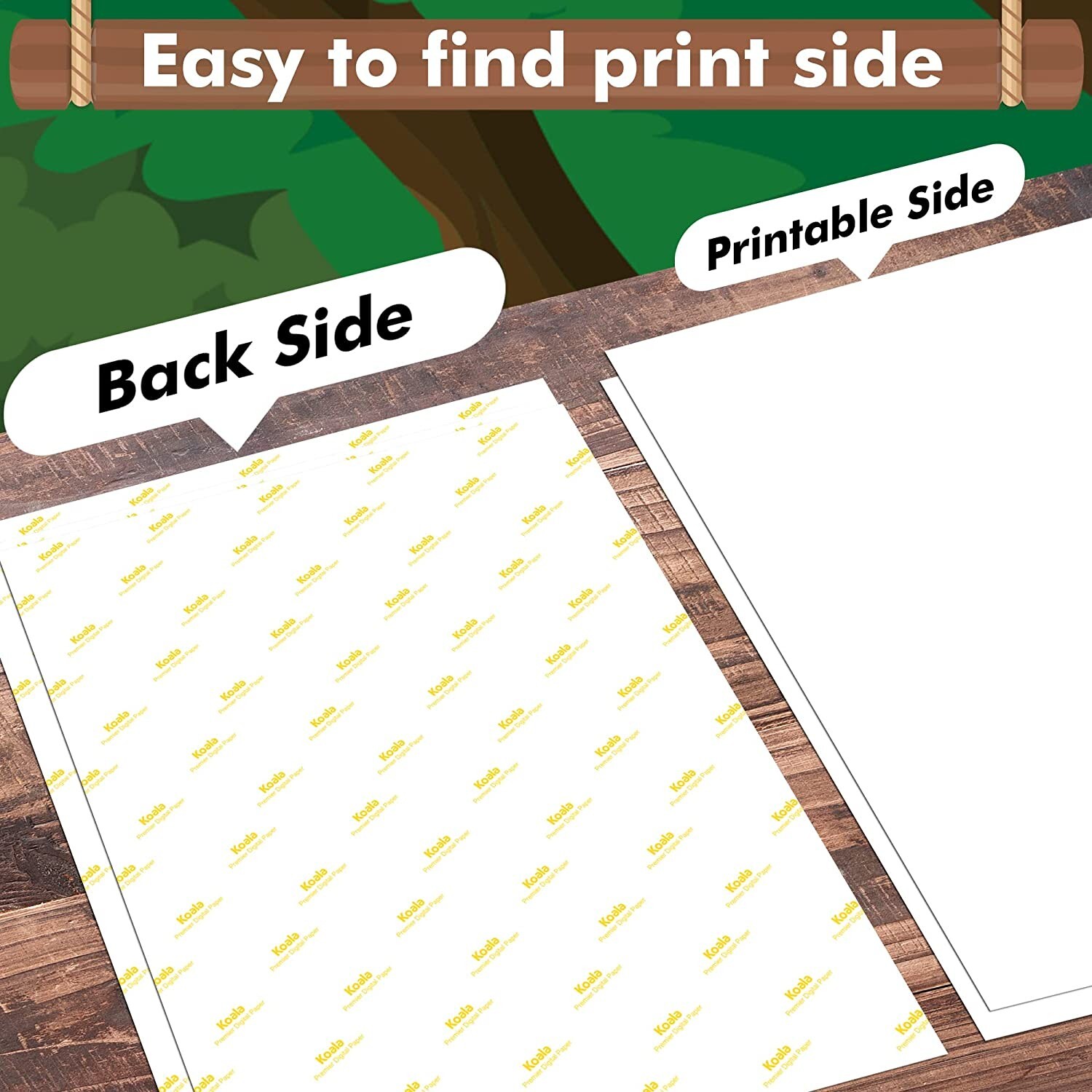 Koala Sublimation Paper 13x19 150 Sheet for Inkjet Heat Transfer Cotton Poly Mug