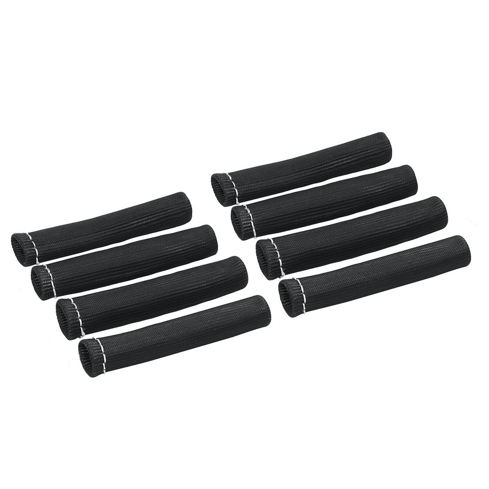 Spark Plug Heat Shield Protector Engine Spark Plug Wire Separator Black 20Pcs