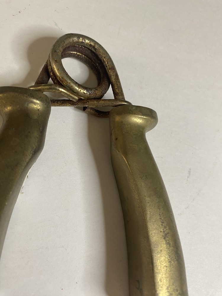 Brass Hand Grip Solid Brass Strength Exerciser