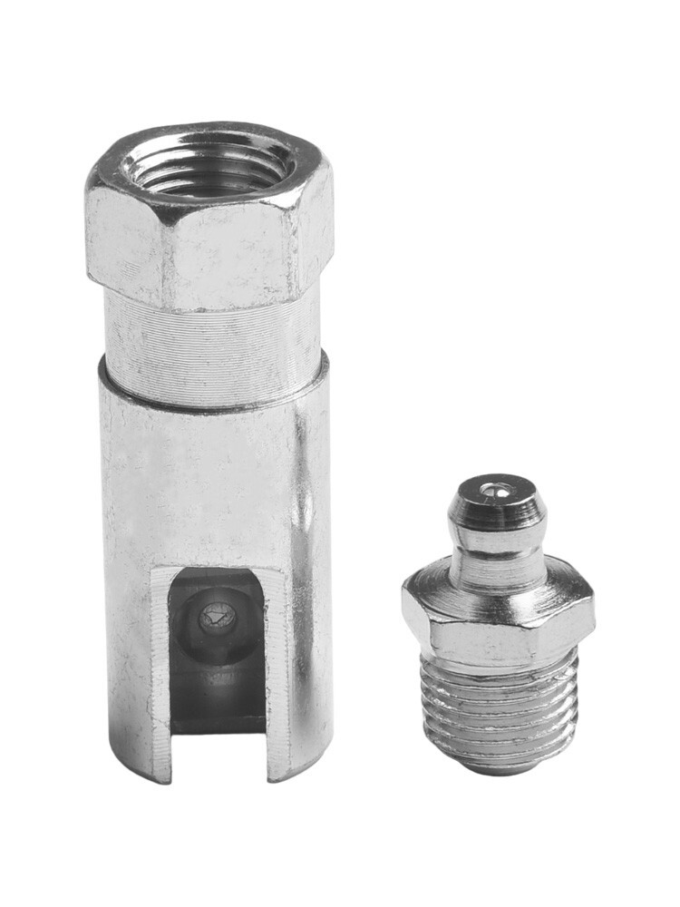 Right Angle 90 Degree Push-on Grease Coupler With 1/8 Inch NPT Threads