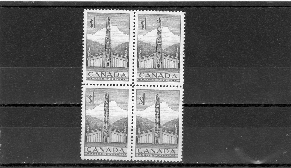 Canada 1953 Scott# 321 Mint NH Block