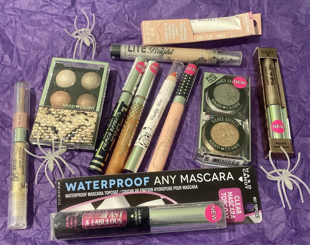 💄Hard Candy Bundle Lot Makeup Cosmetics Eyeshadow Liners Conceal &LipFREESHIP🫦