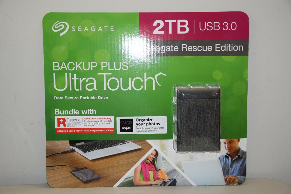 Seagate Backup Plus Ultra Touch Portable HD Drive 2TB /Laptop Tablet PC Computer