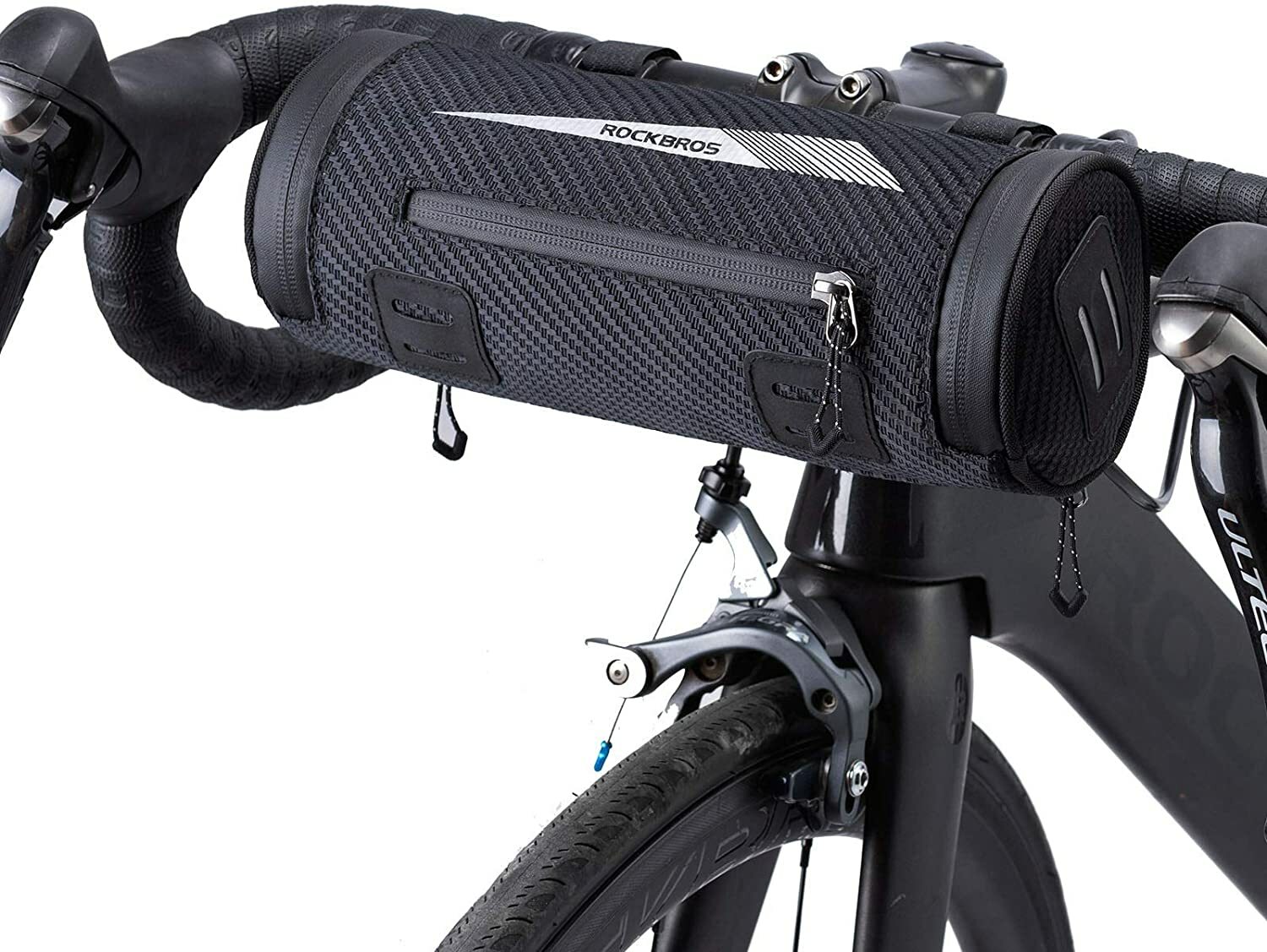 ROCKBROS Bike Front Handlebar Bag Rainproof Saddle Shoulder MTB Road Tube Bag