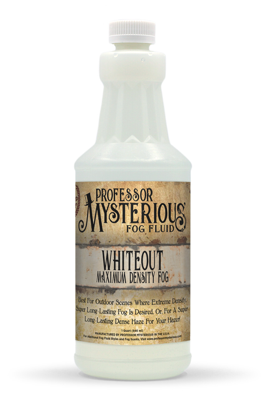 Professor Mysterious Whiteout Fog and Haze Fluid