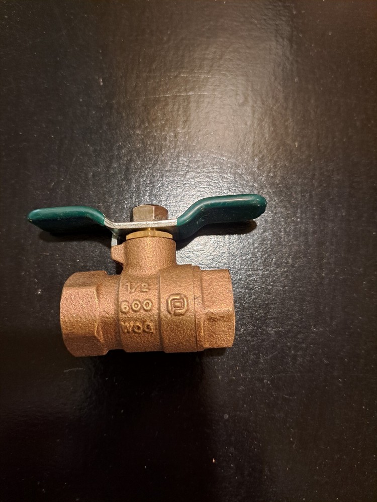Watts backflow preventer Ball Valve 1/2" Full Port
