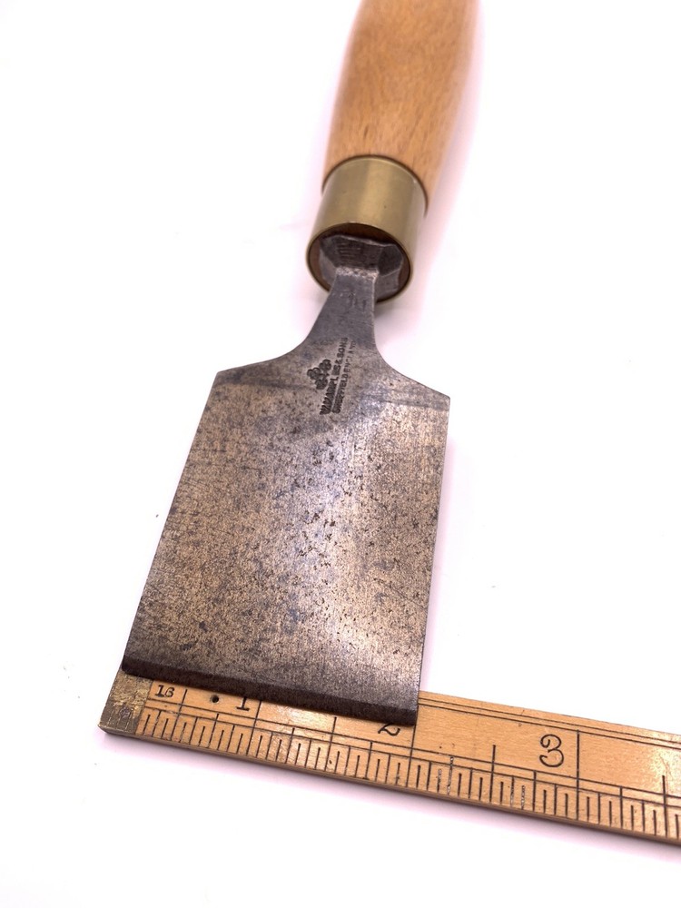 Antique 2” Wide Sash Pocket Chisel By W.Marples & Sons