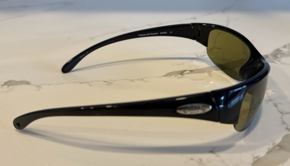 Callaway Golf Eyewear SUNGLASSES A200BK with NEOX lens + Pouch Bag & Hard Case