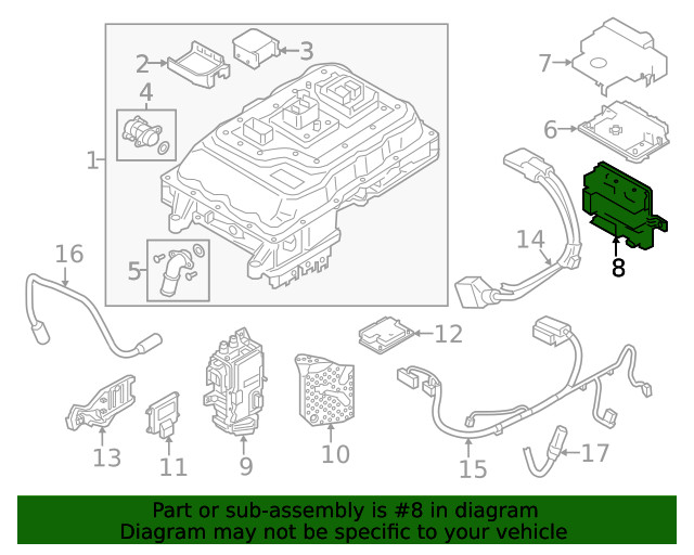 Genuine BMW Controller 12-63-7-614-585