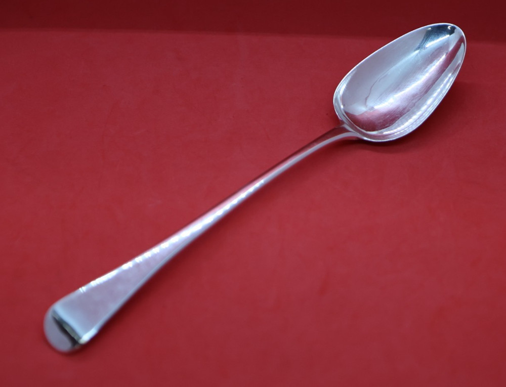 12" Solomon Hougham 1801 Lg Sterling Solid Dressing Spoon 101g