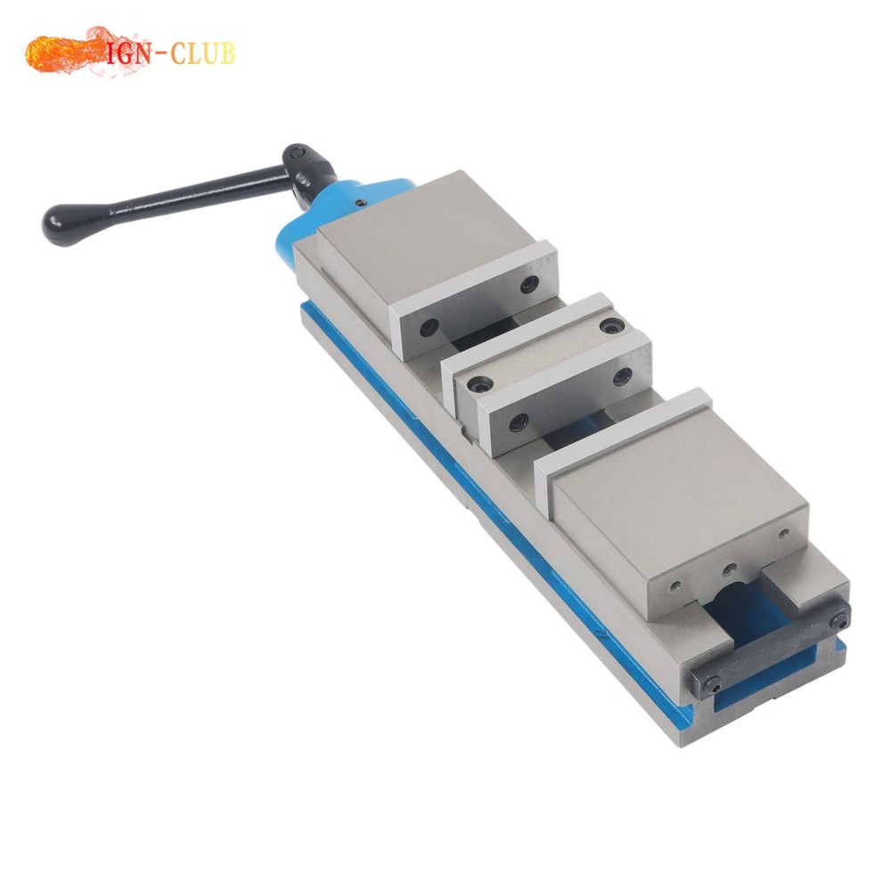 4" Double Action CNC Precision Vise Milling Machine Vise Workholding Double Lock