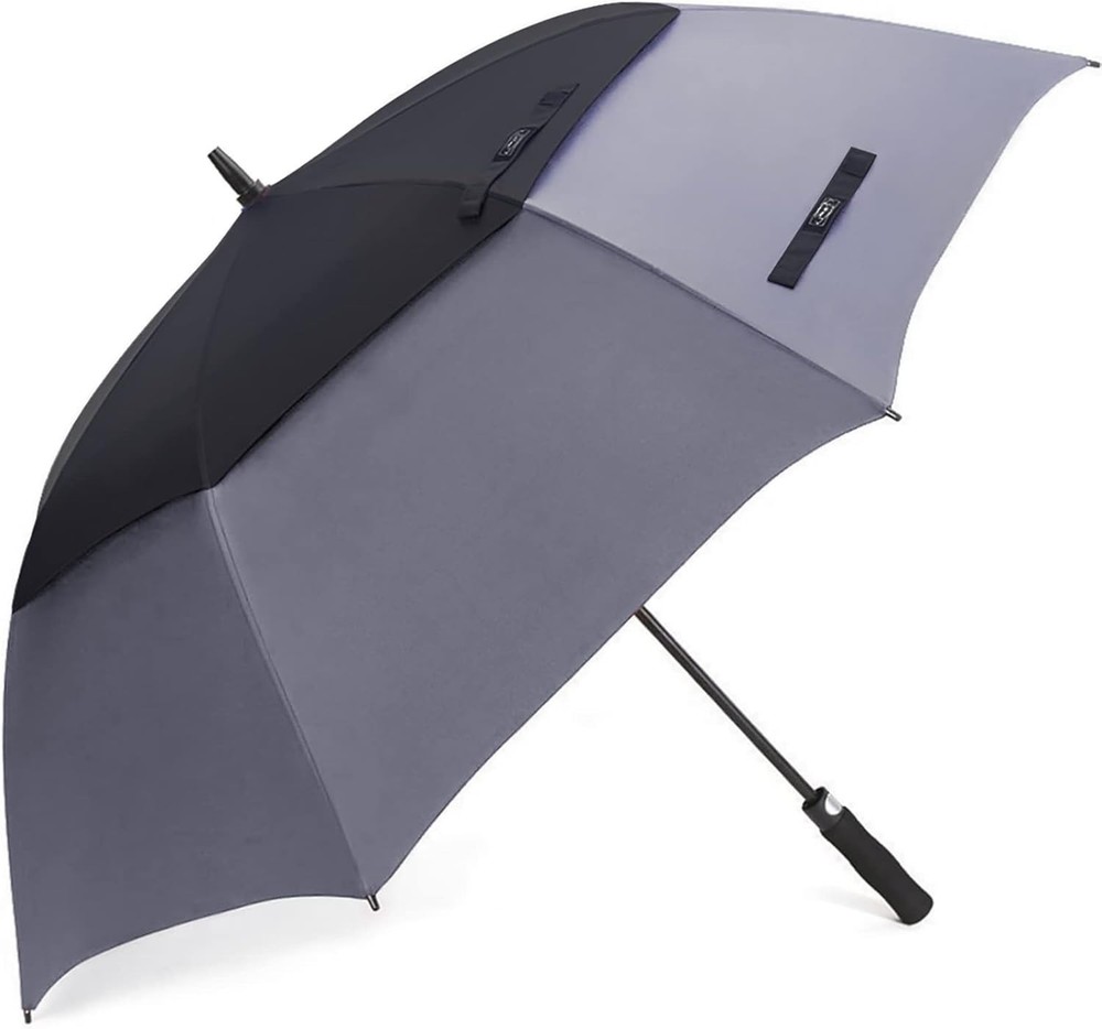 Professional 68 Inch Golf Umbrella - Windproof, Automatic Open Canopy Protection