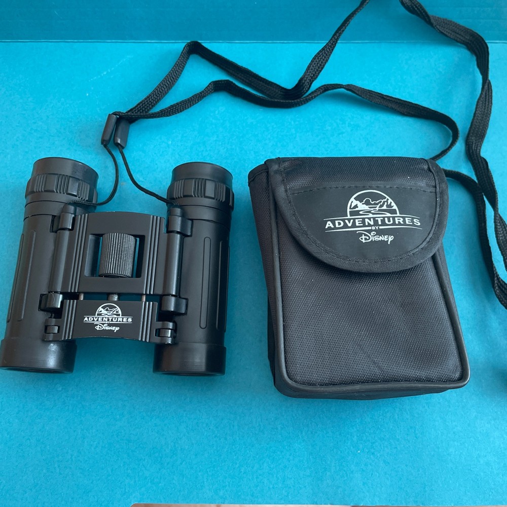 ADVENTURES BY DISNEY FOLDING BINOCULARS W/ CASE