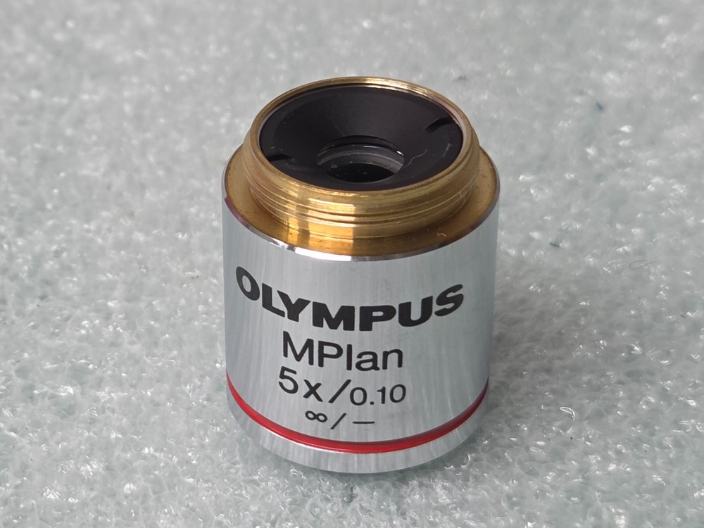 Olympus MPlan 5x/0.10 microscope objective lens