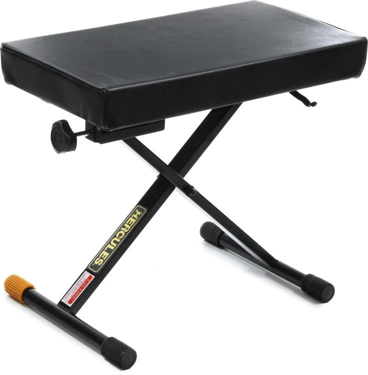 Hercules Stands KB200B EZ Height Adjustment Keyboard Bench