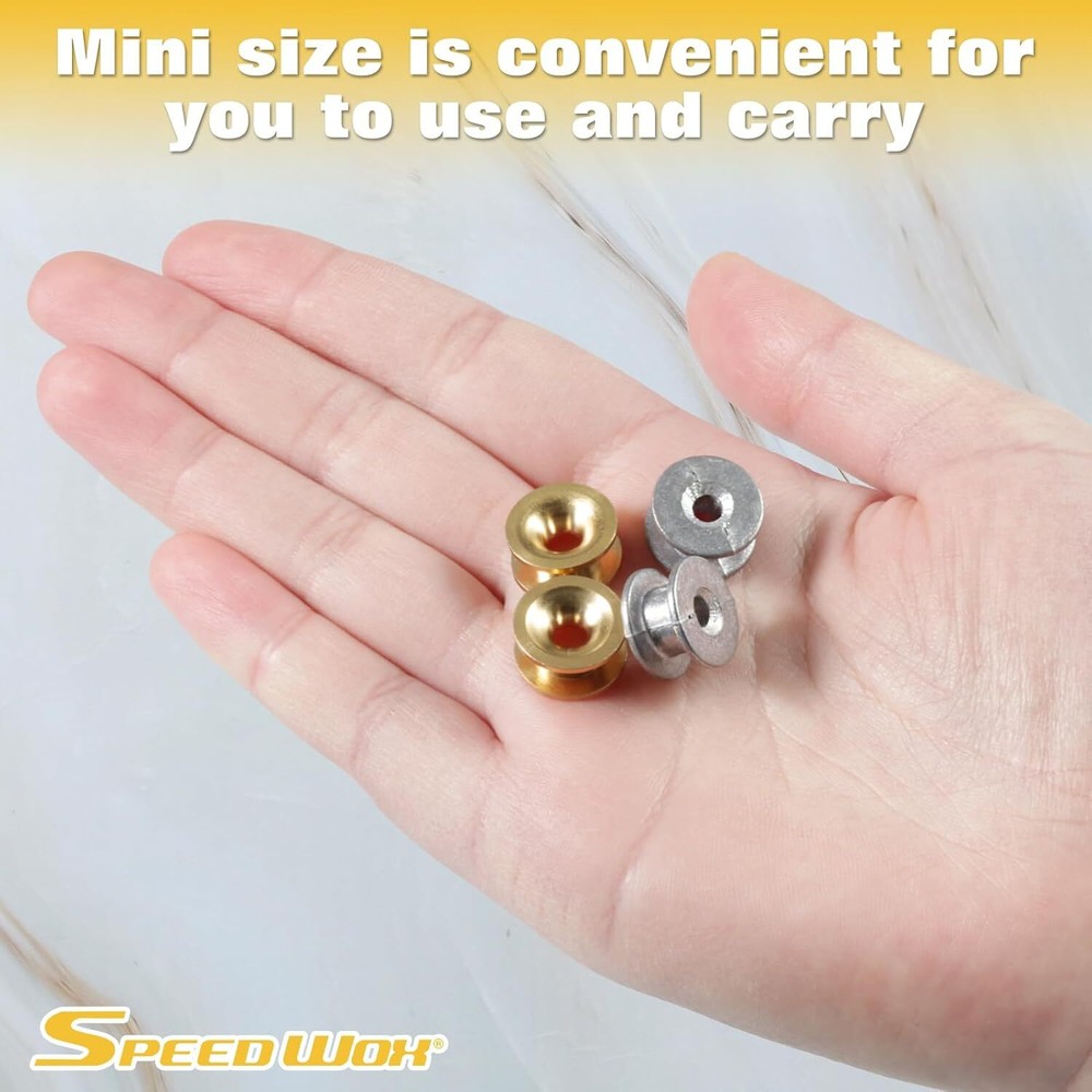 12Pcs Trimmer Head Eyelets – Replacement Parts for String Trimmers, with Storage