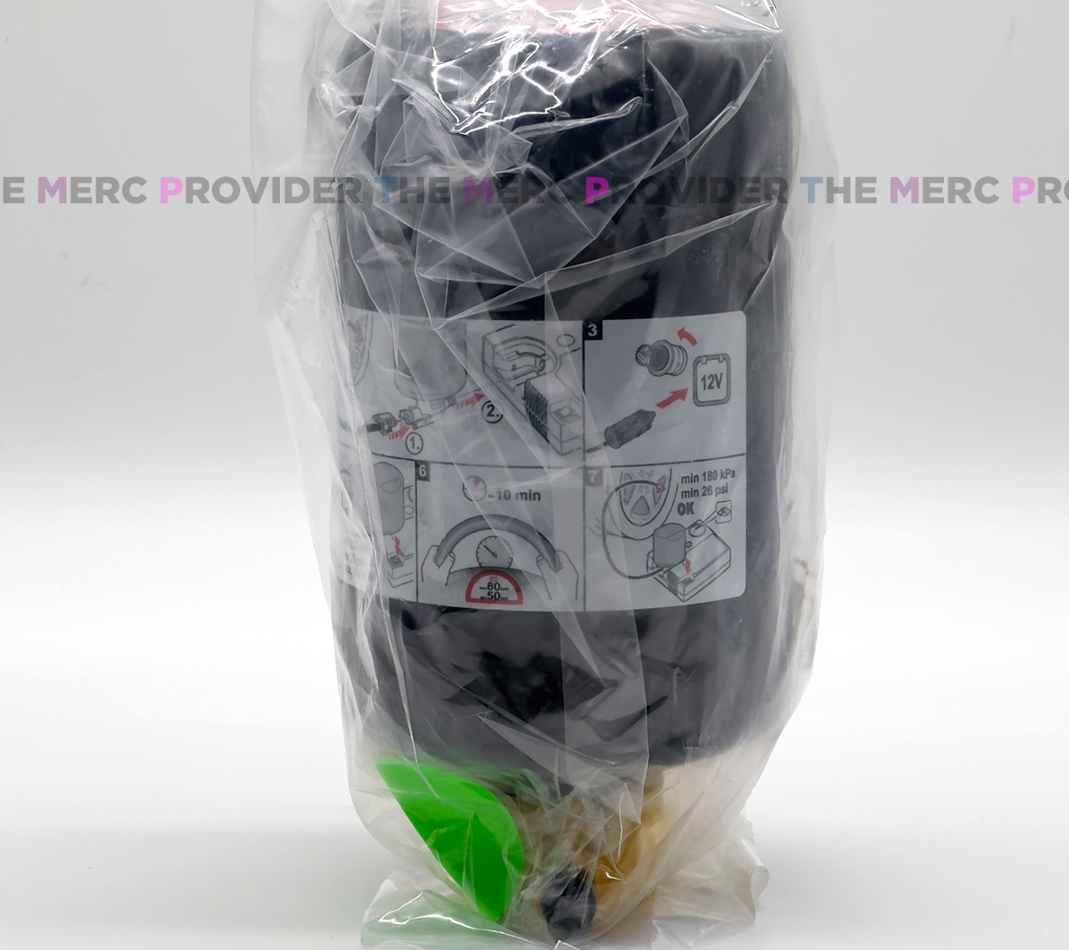 Mercedes-Benz Genuine OEM TireFit Tire Sealant w/ Air Tire Pump 620 mL